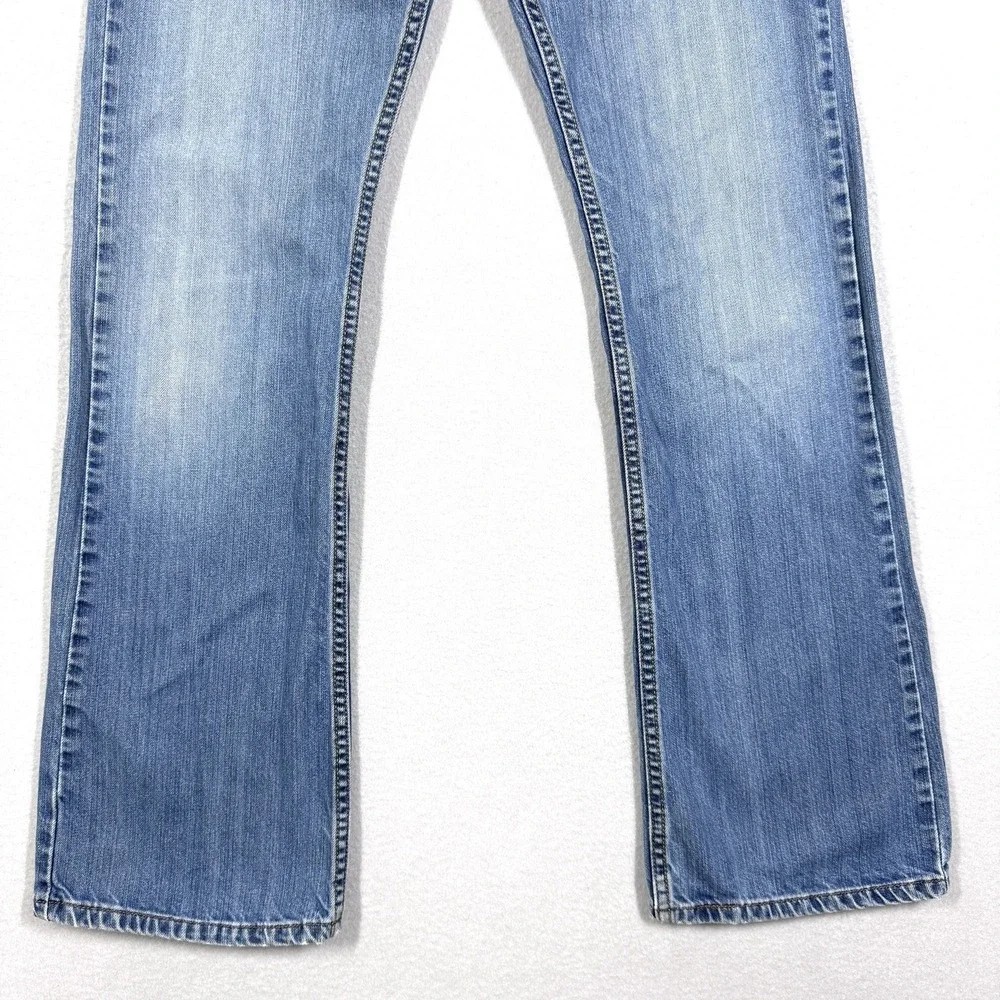 Levis 527 Jeans Mens 29x32 Boot Cut Western Denim Bootcut Y2K Medium Wash Blue